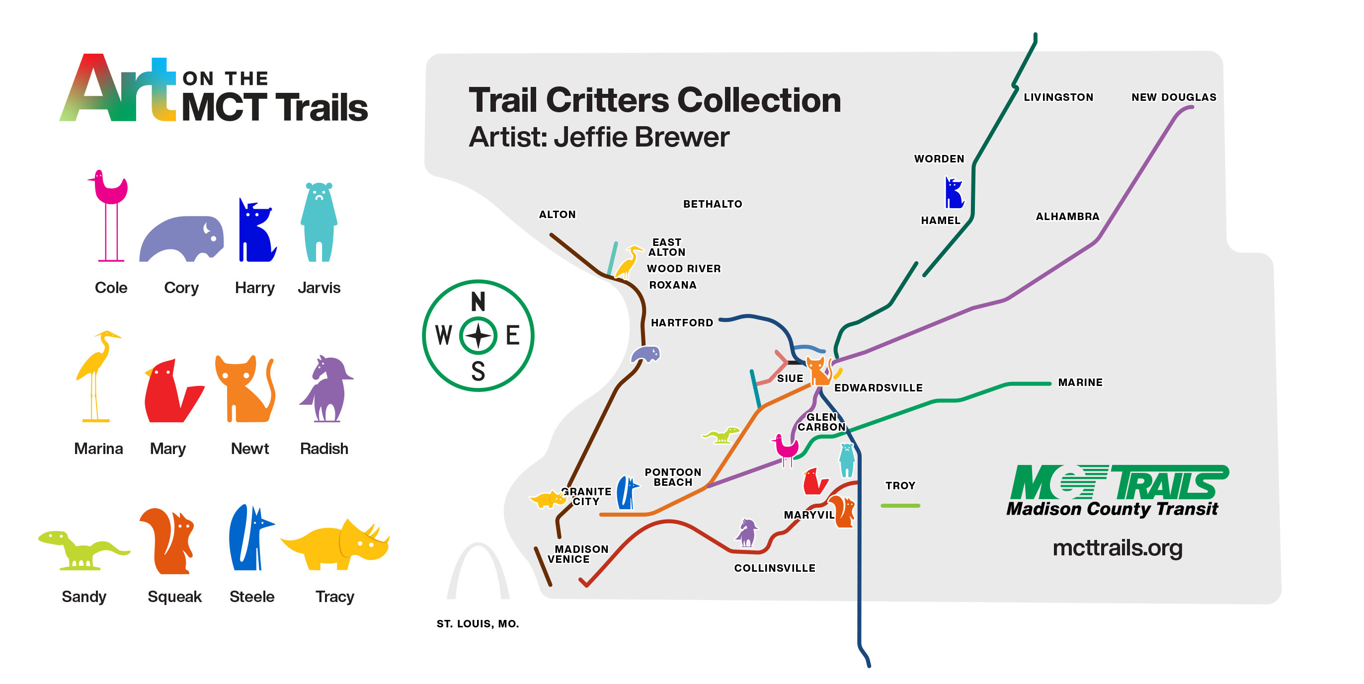 img Art on the MCT Trails Map